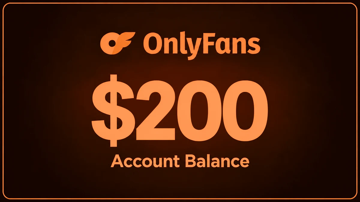 OnlyFans Balance $200